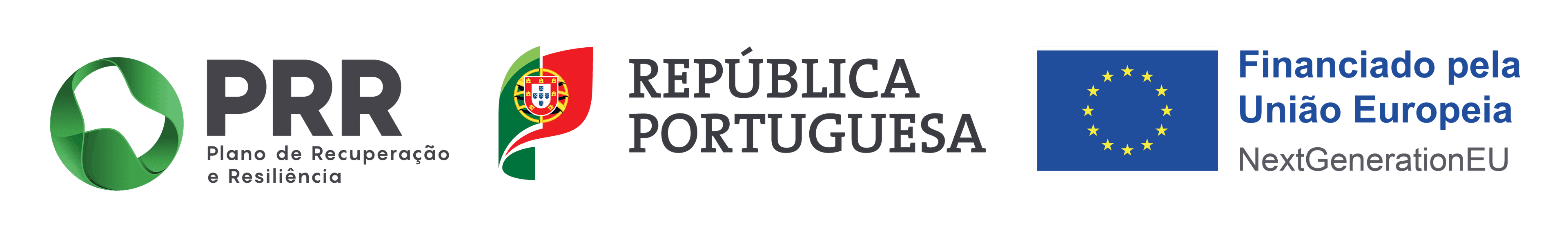 Financiado pela União Europeia – NextGenerationEU · Plano de Recuperação e Resiliência · República Portuguesa